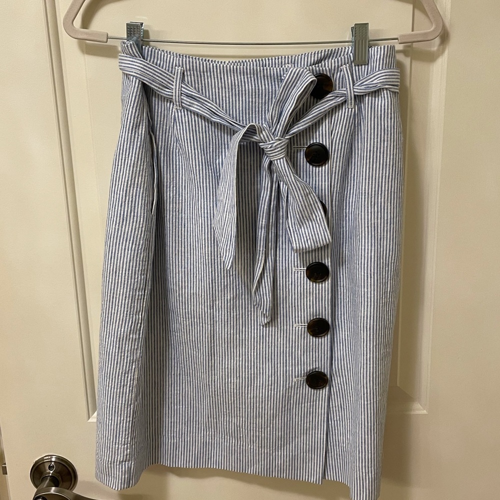 Boden striped skirt